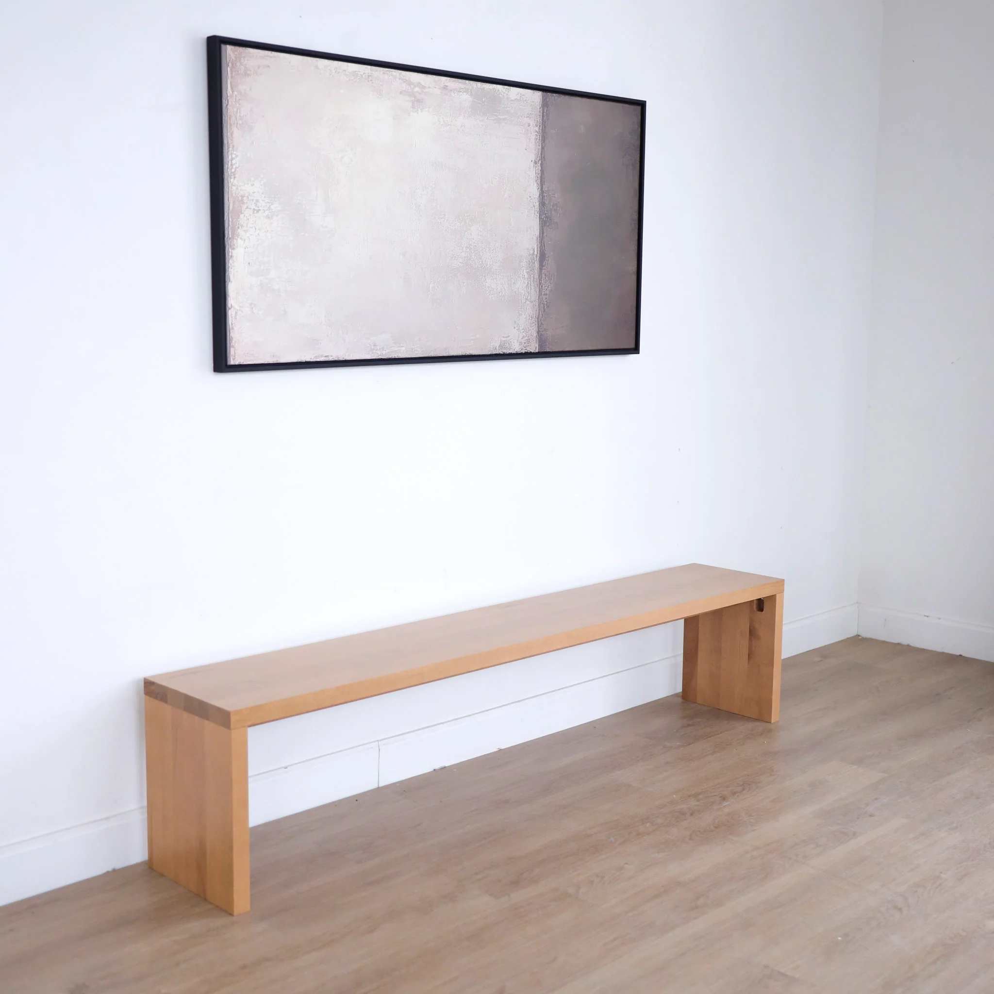 Banc Robin en merisier blond - Image 4