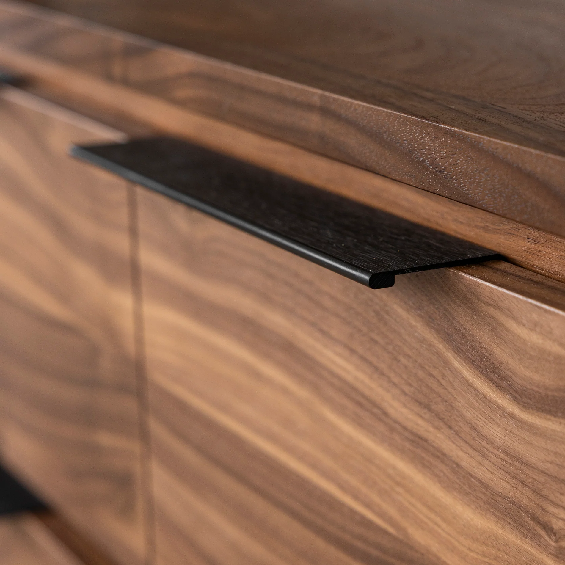 Buffet en noyer naturel - Anabel - Image 7