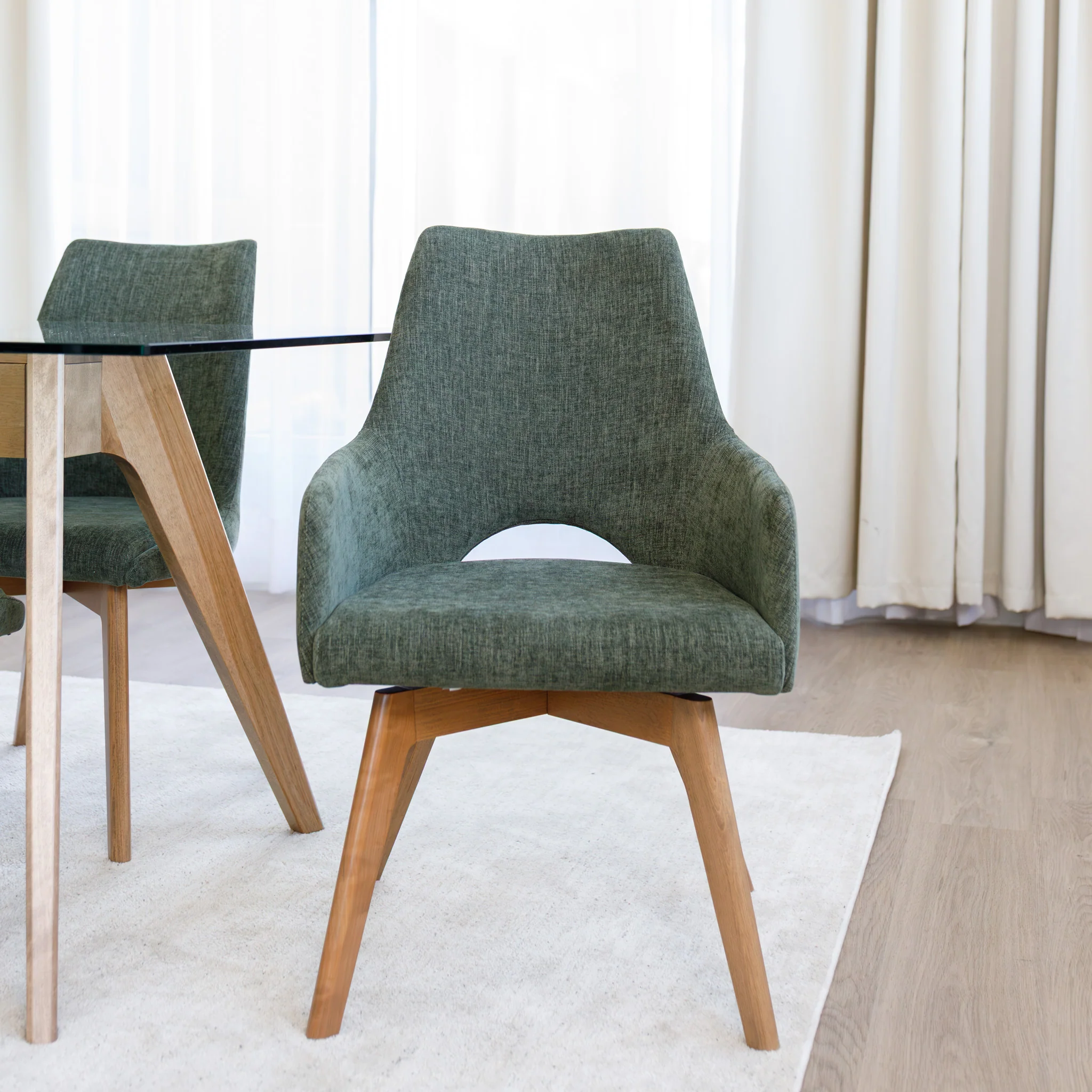 Chaise de cuisine pivotante - Ellen - Image 5