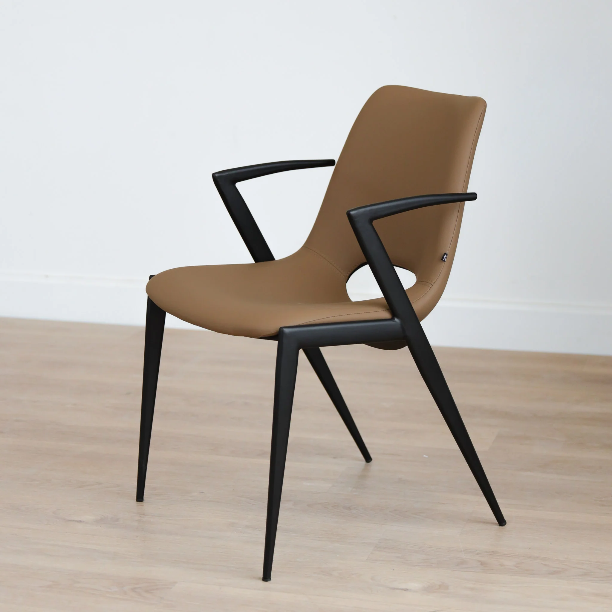 Chaise de cuisine en cuir végane  - Gladys - Image 2