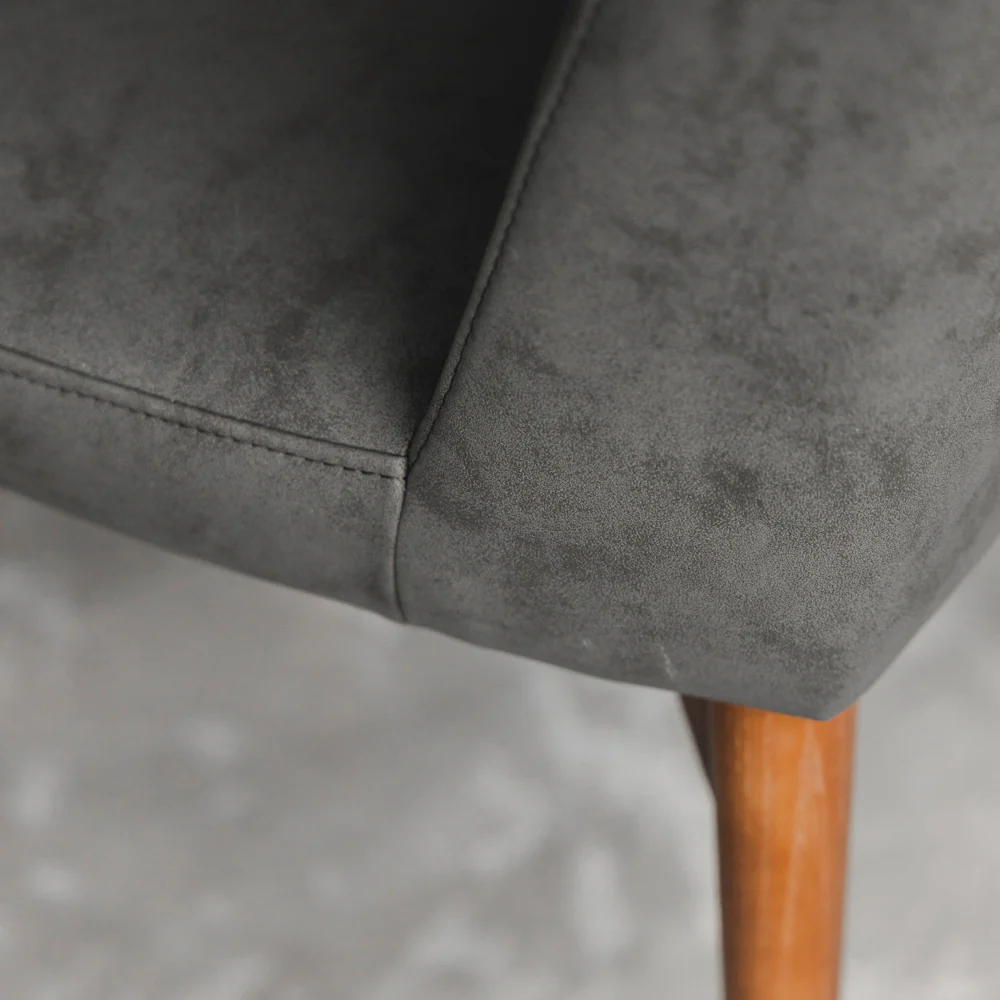 Chaise de cuisine en cuir végane - Odile - Image 15