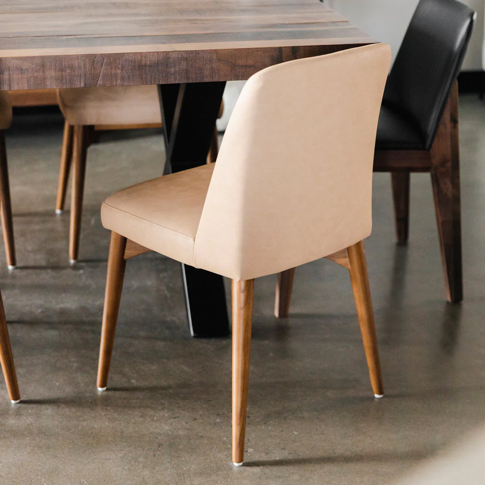 Chaise de cuisine en cuir végane - Odile - Image 6