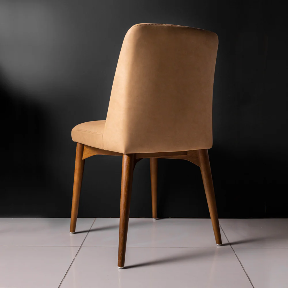 Chaise de cuisine en cuir végane - Odile - Image 8