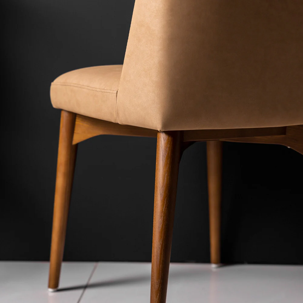 Chaise de cuisine en cuir végane - Odile - Image 9
