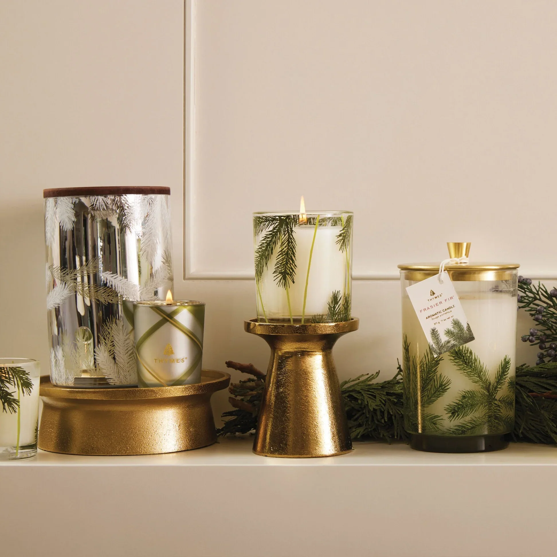 Chandelle héritage Frasier Fir - Thymes - Image 3