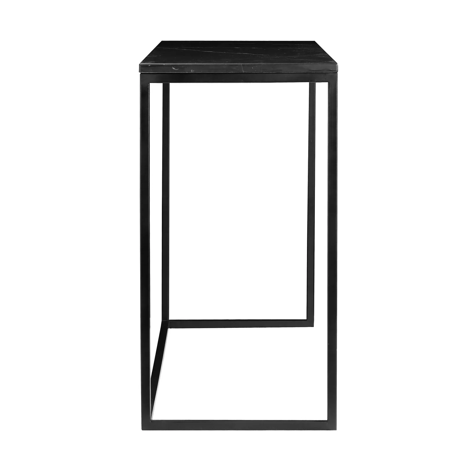 Table console en marbre noir - Phoenix - Image 3