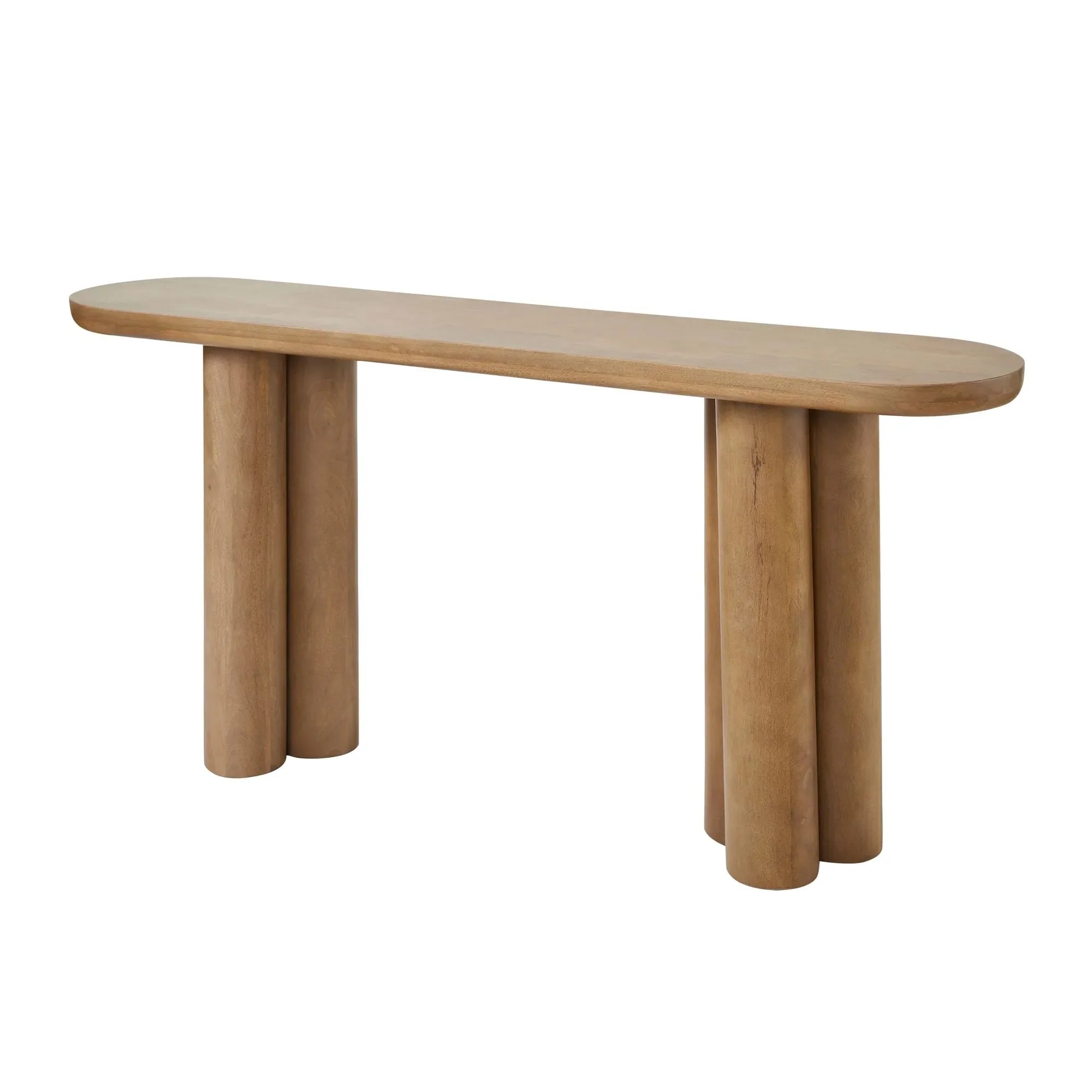 Table console en bois de manguier - Ramone - Image 4