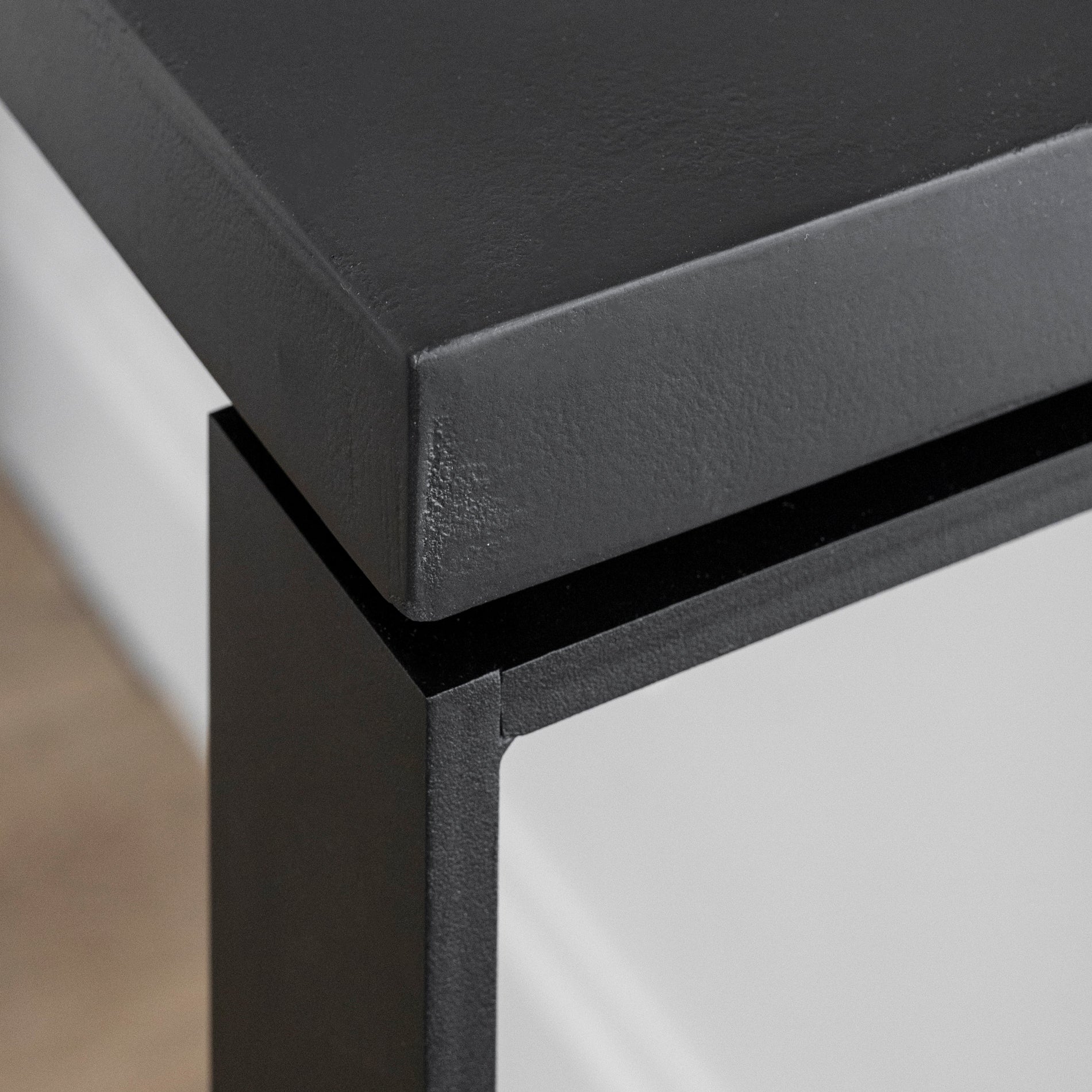 Table console en béton noir - Vérona - Image 6