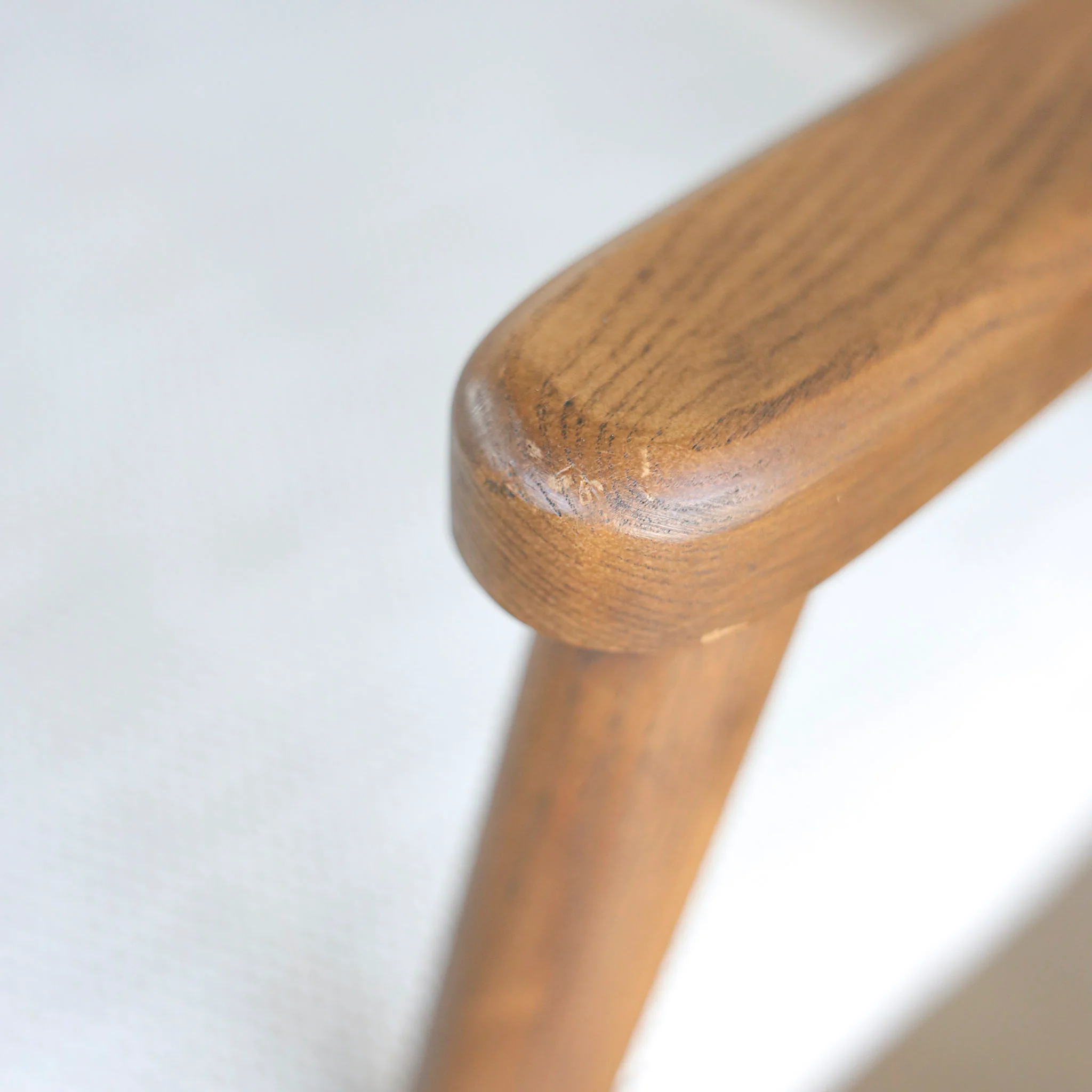 Ensemble de 3 chaises de cuisine en tissu avoine - Bradley - Image 11