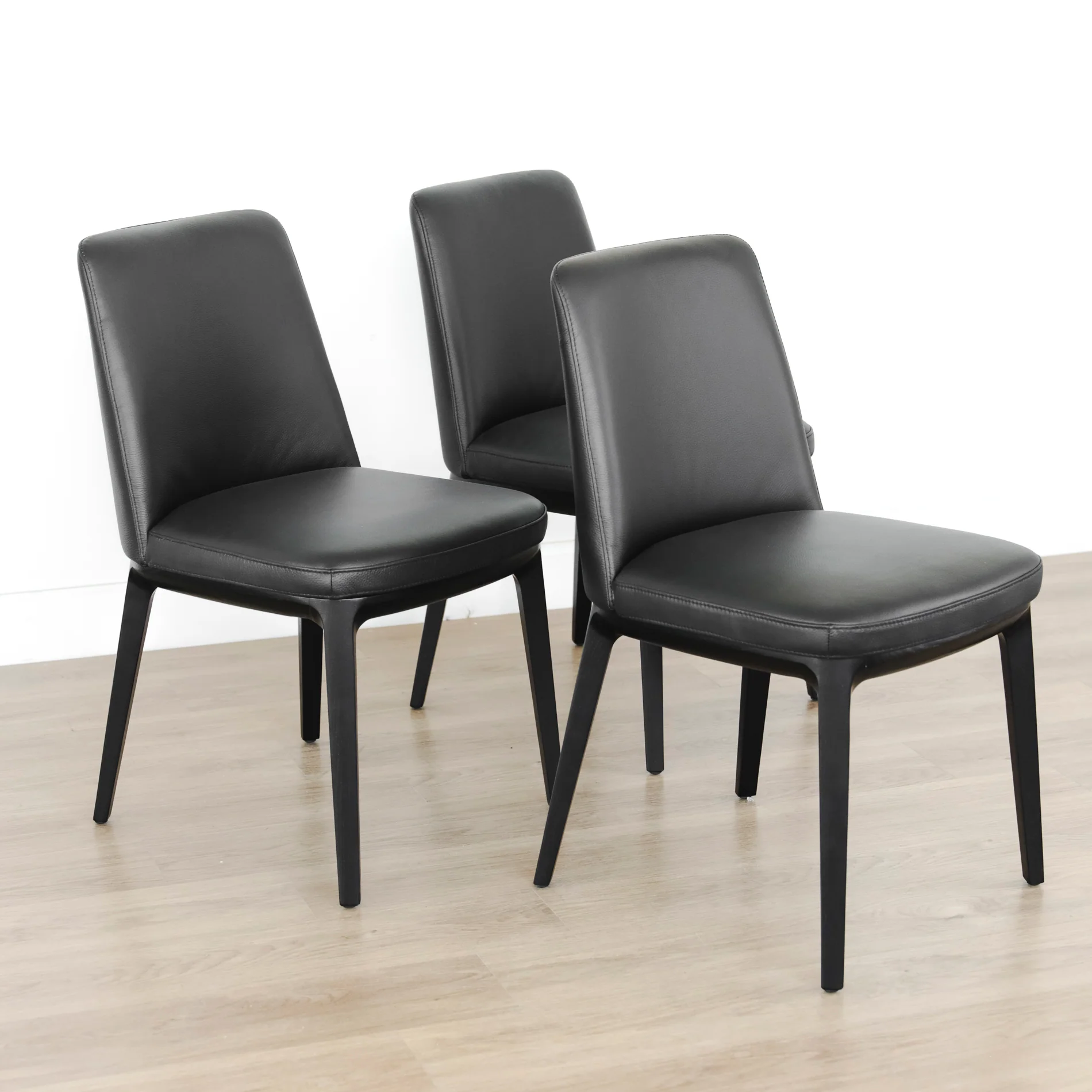 Ensemble de 3 chaises de cuisine - Tessa