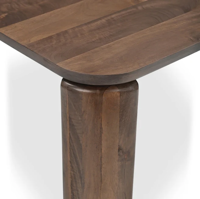 Ensemble de tables basses en manguier foncé - Anthony - Image 17