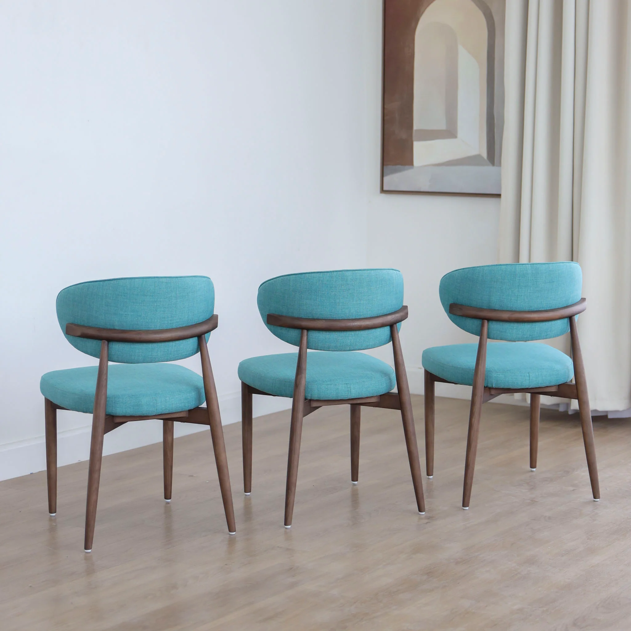 Ensemble de 3 chaises de cuisine - Lawford