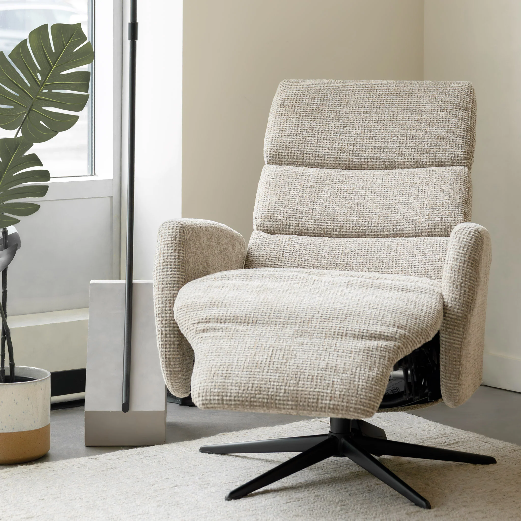 Fauteuil pivotant inclinable - Charlie - Image 4