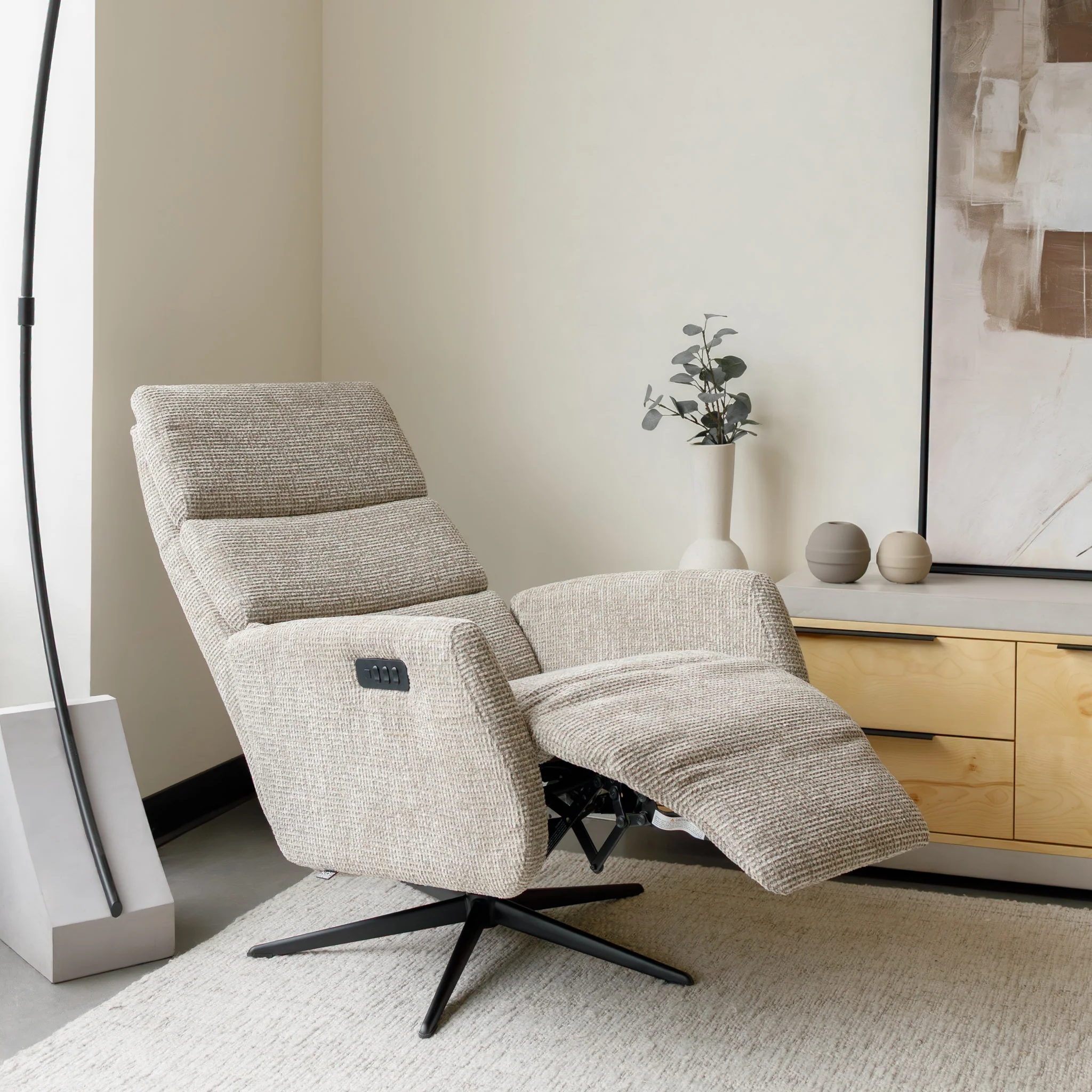 Fauteuil pivotant inclinable - Charlie - Image 5