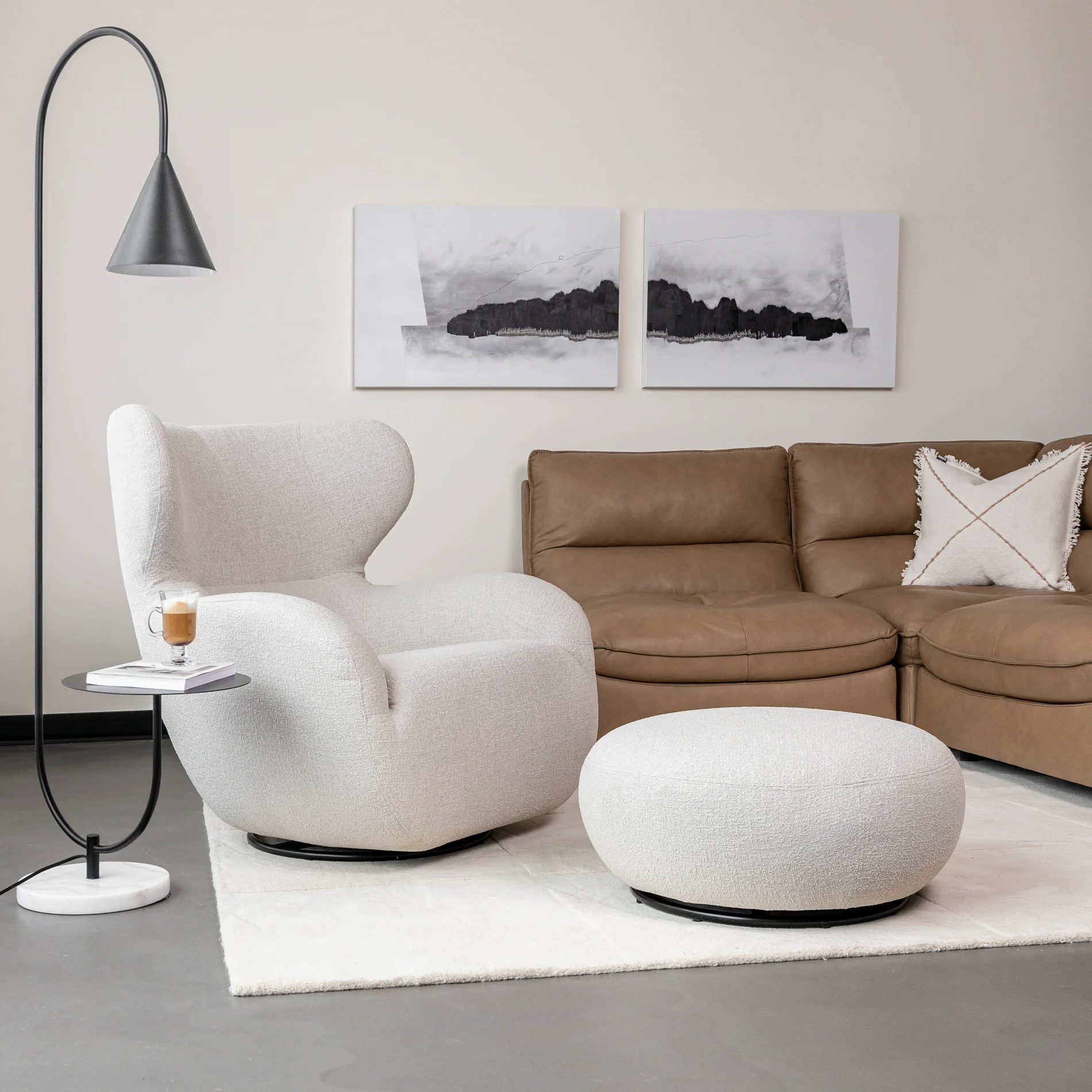 Fauteuil pivotant - Winston - Image 2