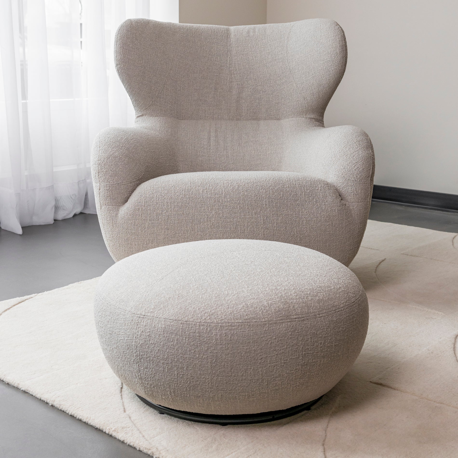 Fauteuil pivotant - Winston