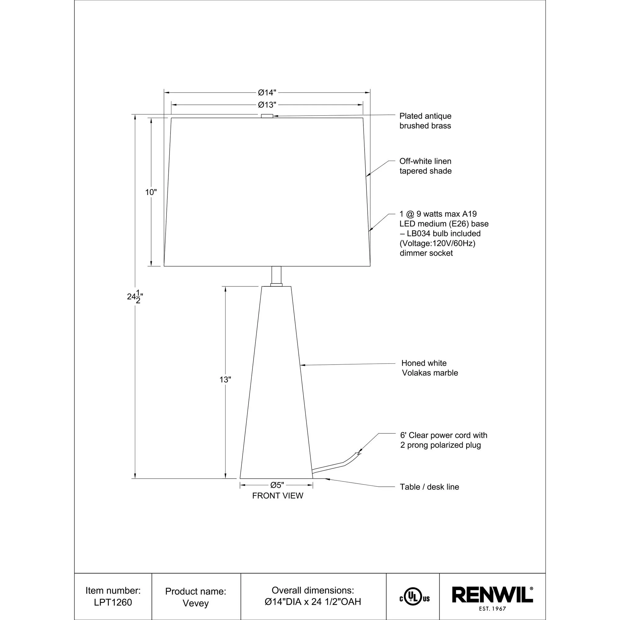 Lampe de table Lioran - Image 5