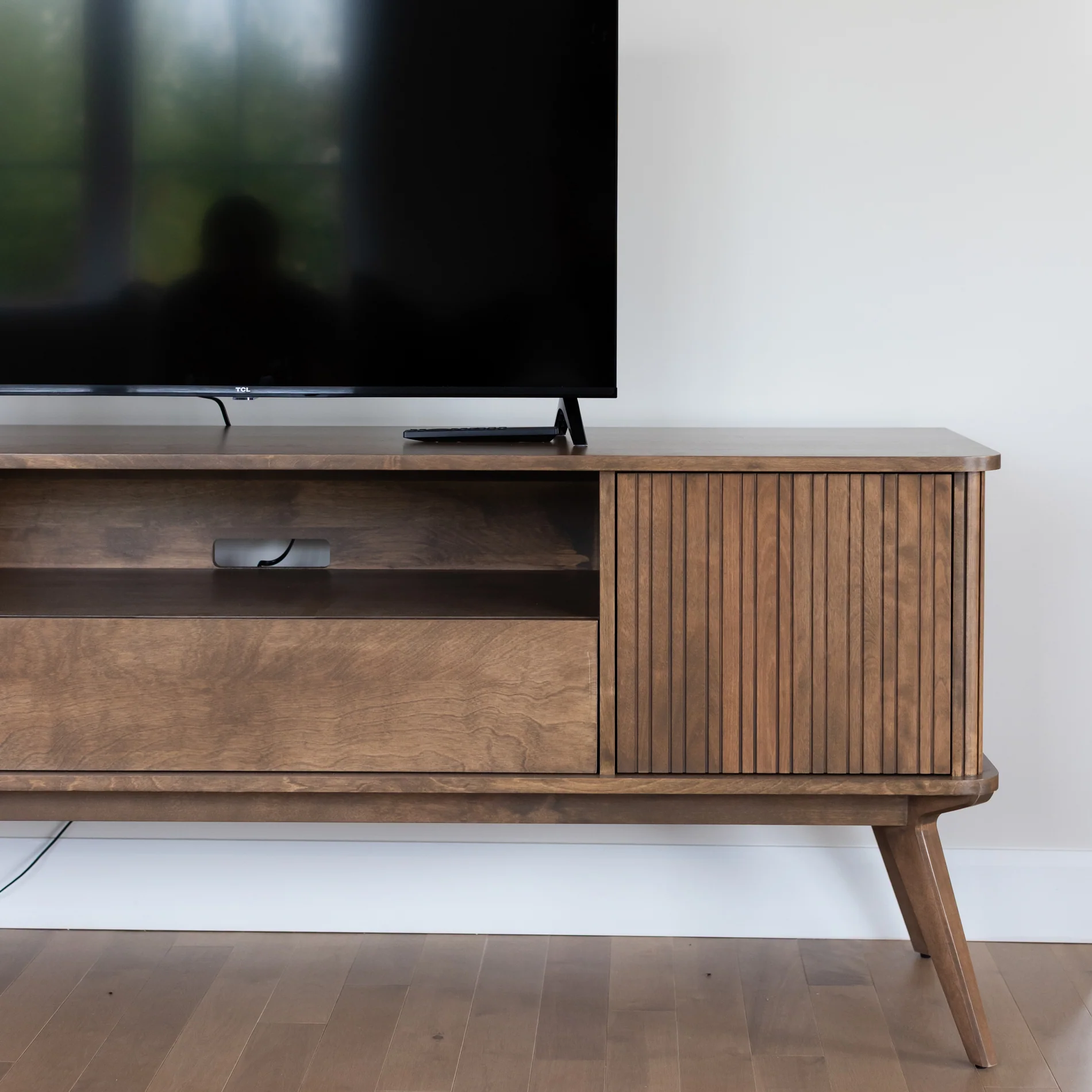 Meuble télé en meriser pacane - Walden - Image 3