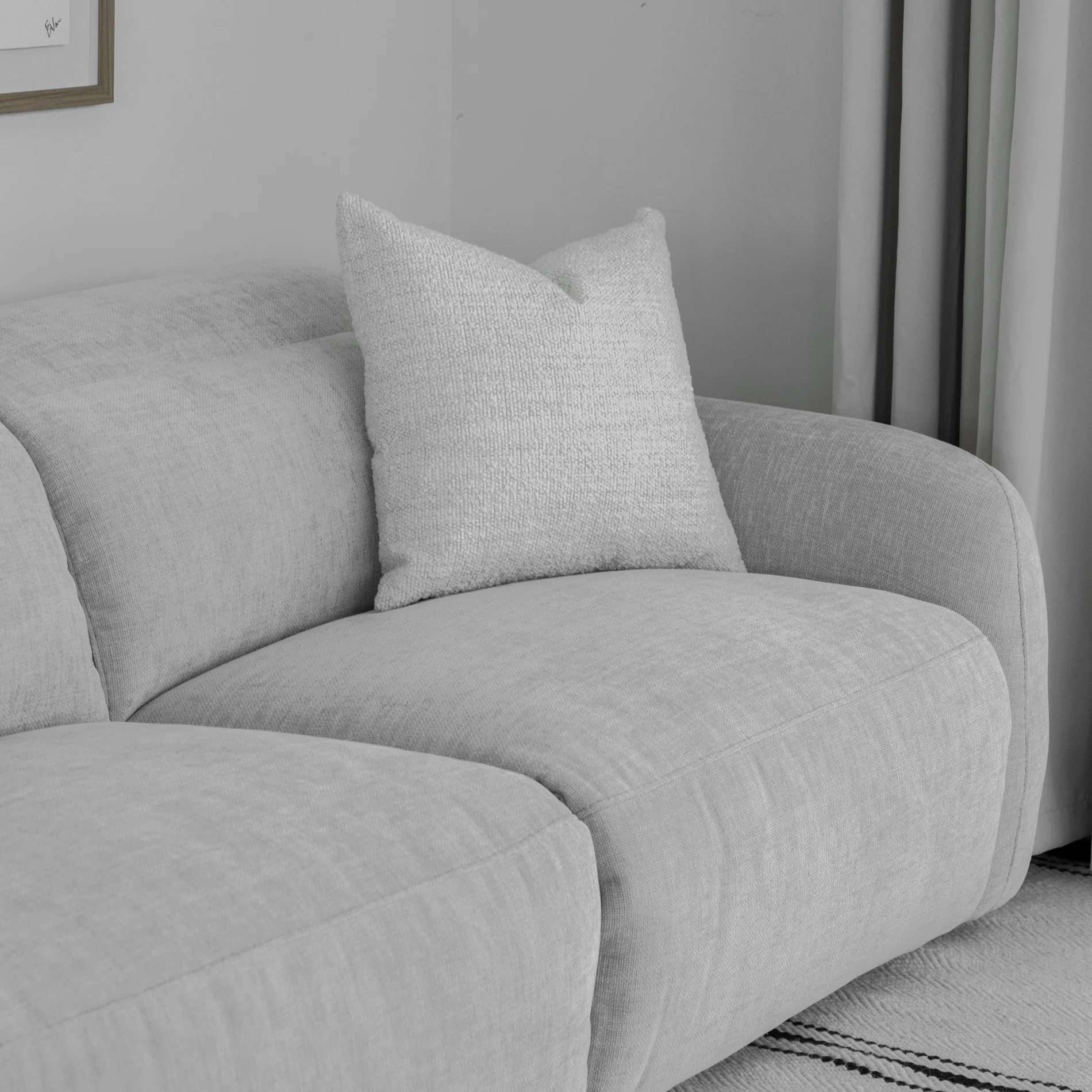 Sectionnel inclinable Austin en tissu duvet d'oie - Image 29