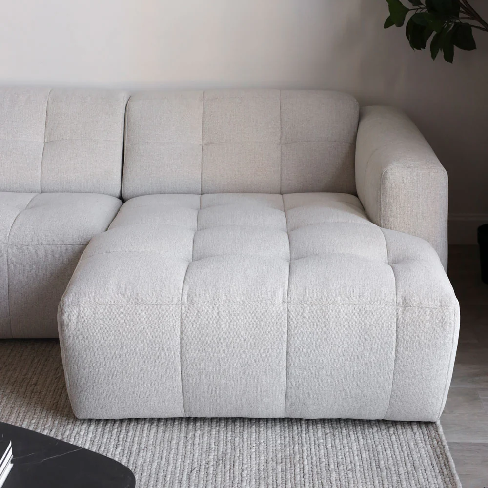 Modulaire Emma en tissu greige pâle - Image 11
