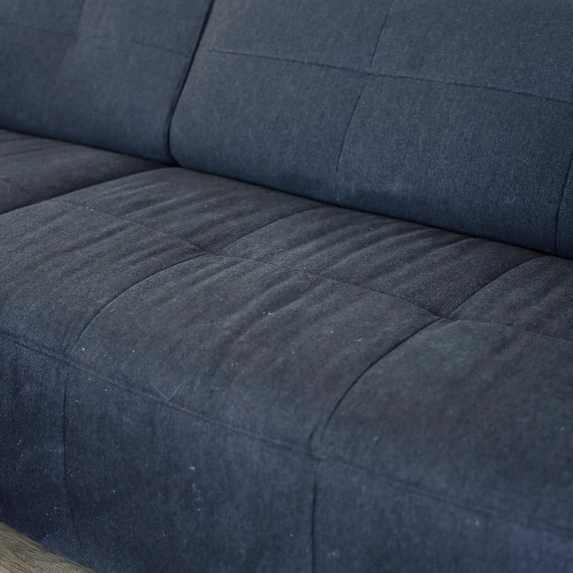 Modulaire 2 morceaux en tissu gris foncé - Emma - Image 11