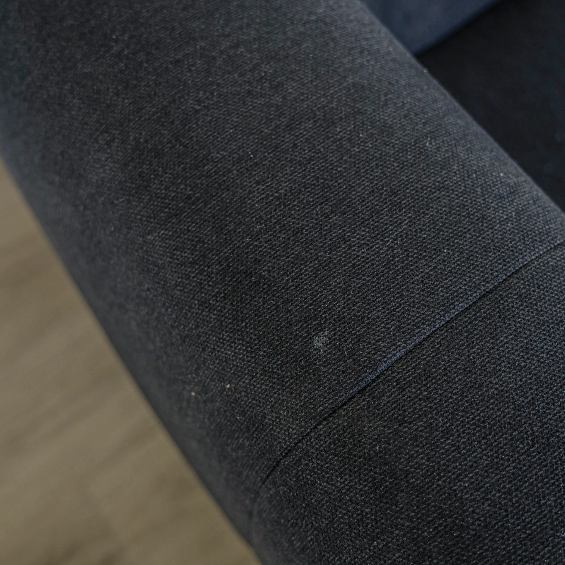 Modulaire 2 morceaux en tissu gris foncé - Emma - Image 6