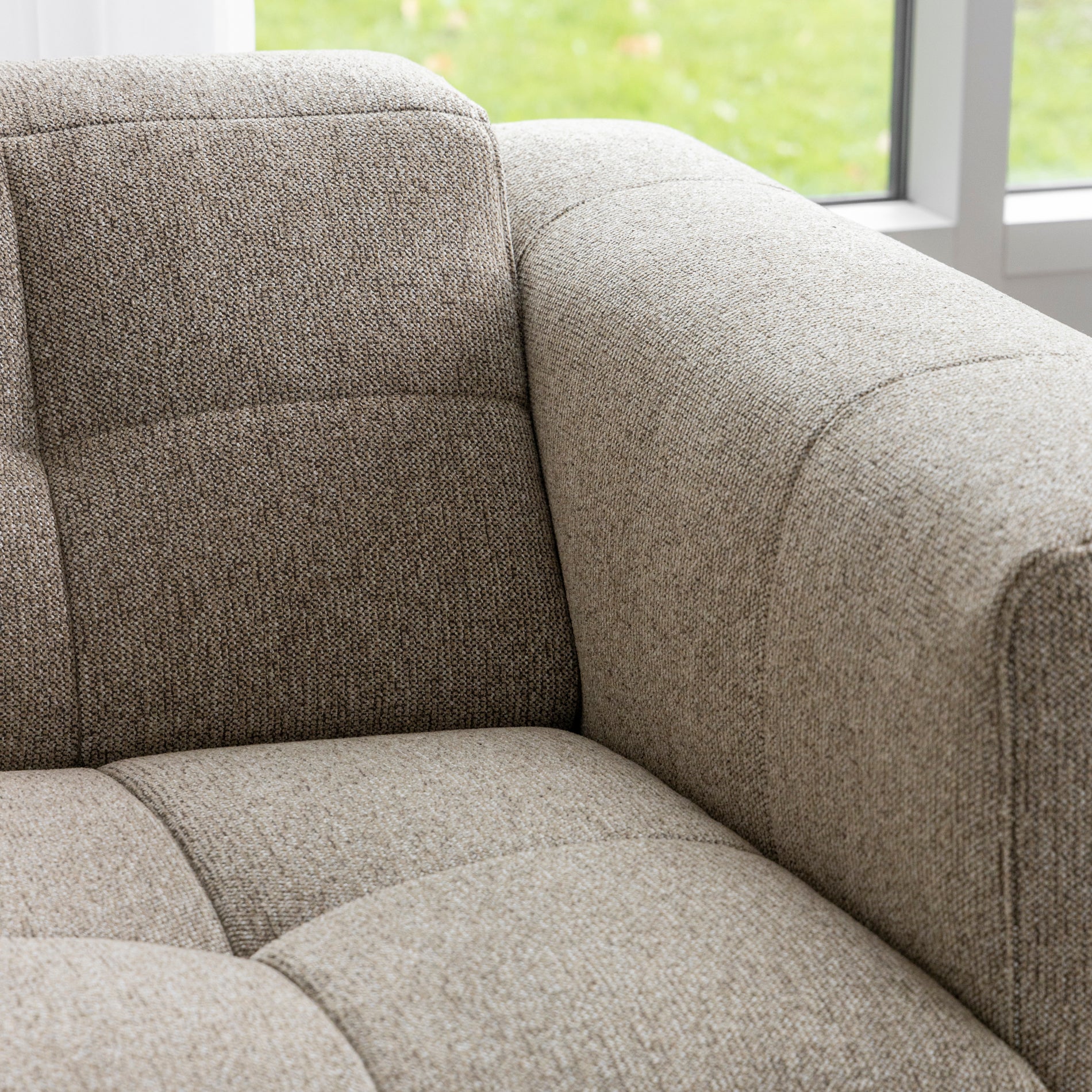 Modulaire Emma en tissu sésame - Image 12