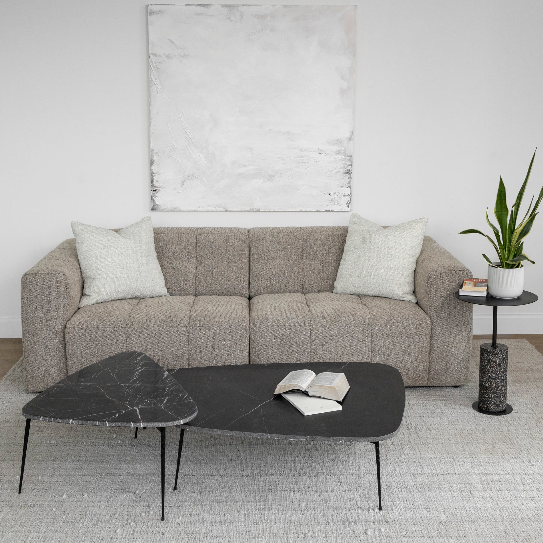 Modulaire Emma en tissu sésame - Image 14