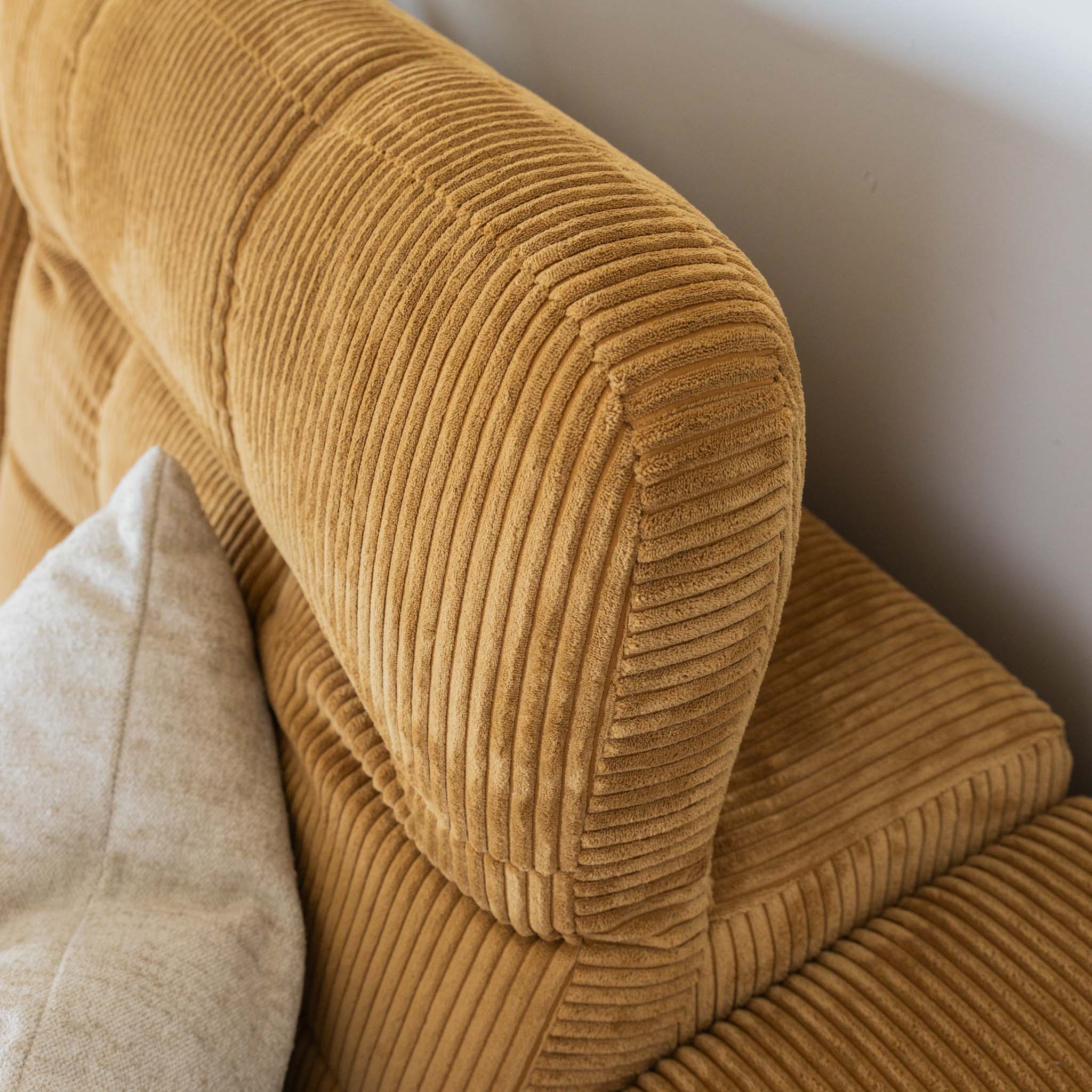 Sectionnel inclinable et en velours - Esther - Image 12
