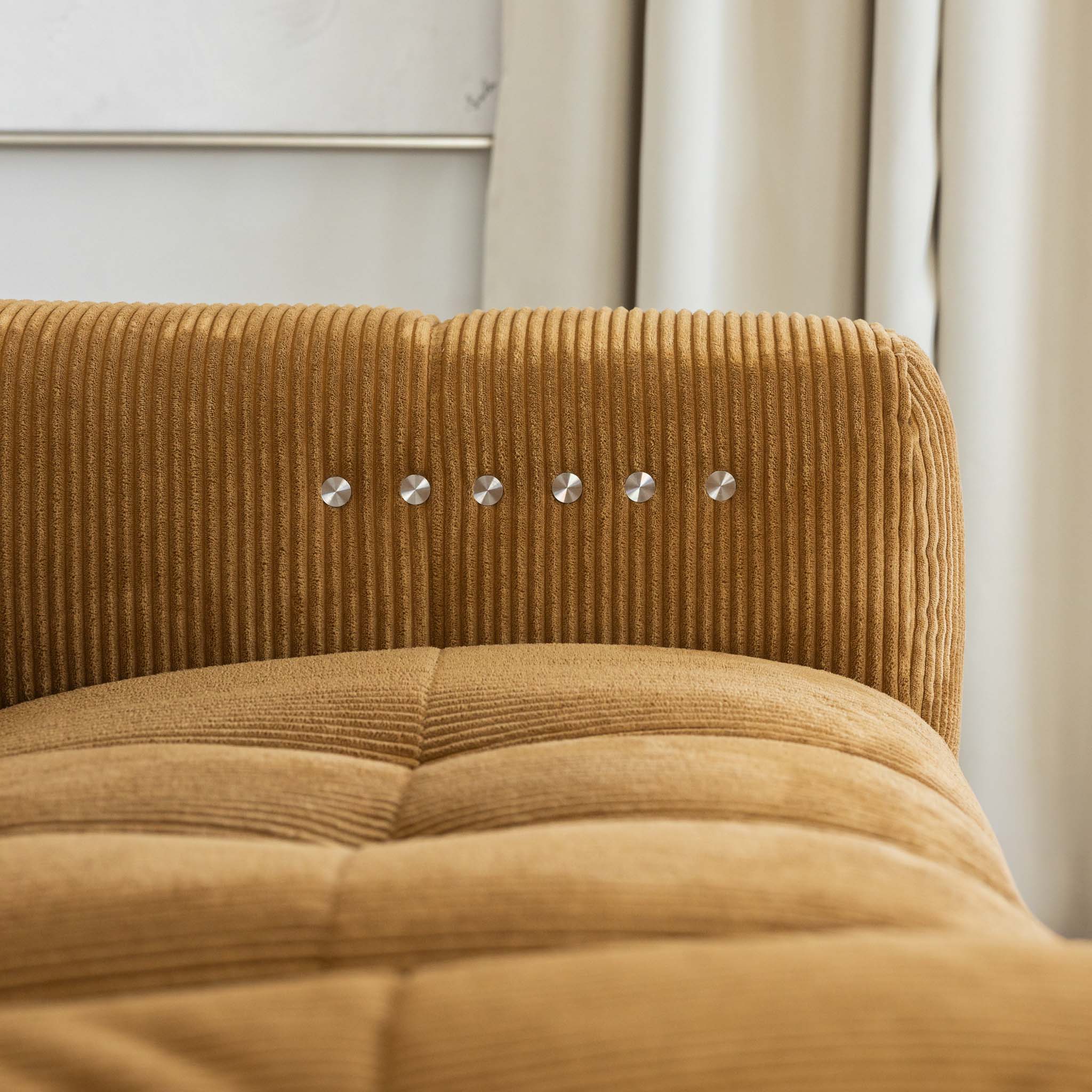 Sectionnel inclinable et en velours - Esther - Image 15