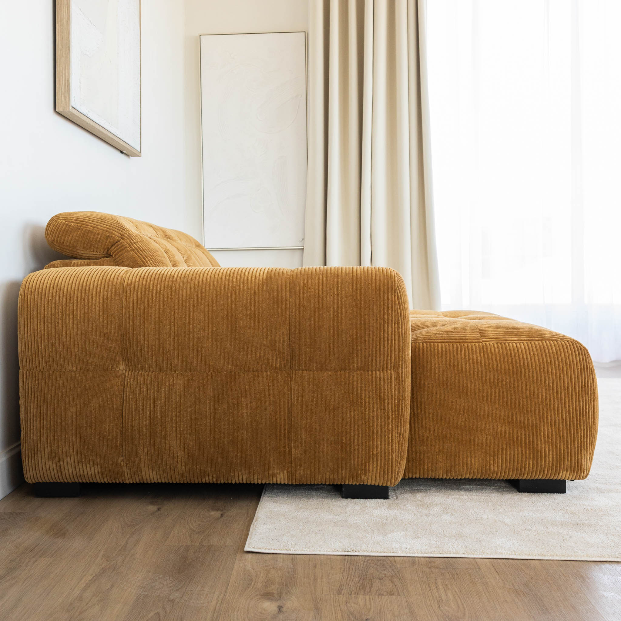 Sectionnel inclinable et en velours - Esther - Image 18