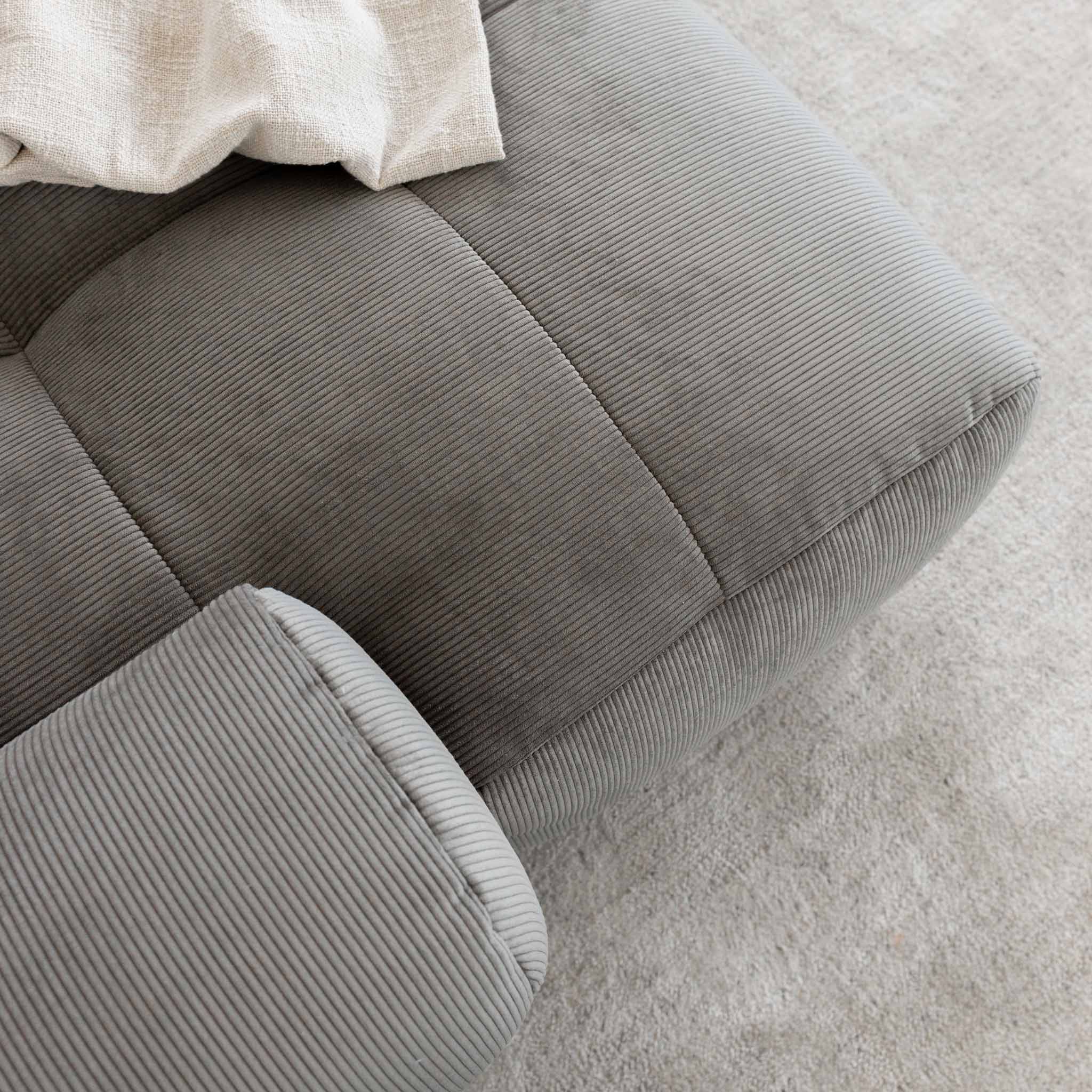 Sectionnel inclinable et en velours - Esther - Image 25