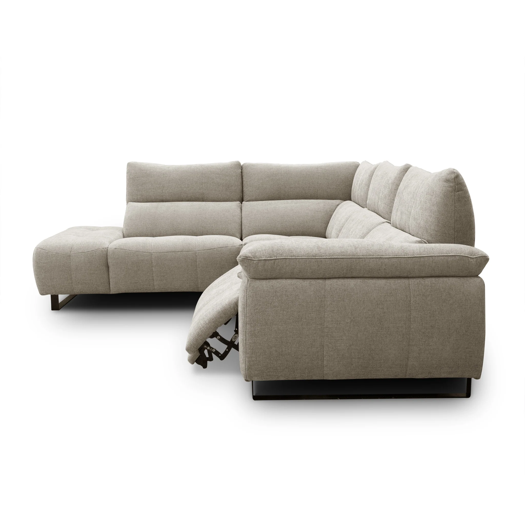 Sectionnel Gaspard en tissu sable fin - Image 12