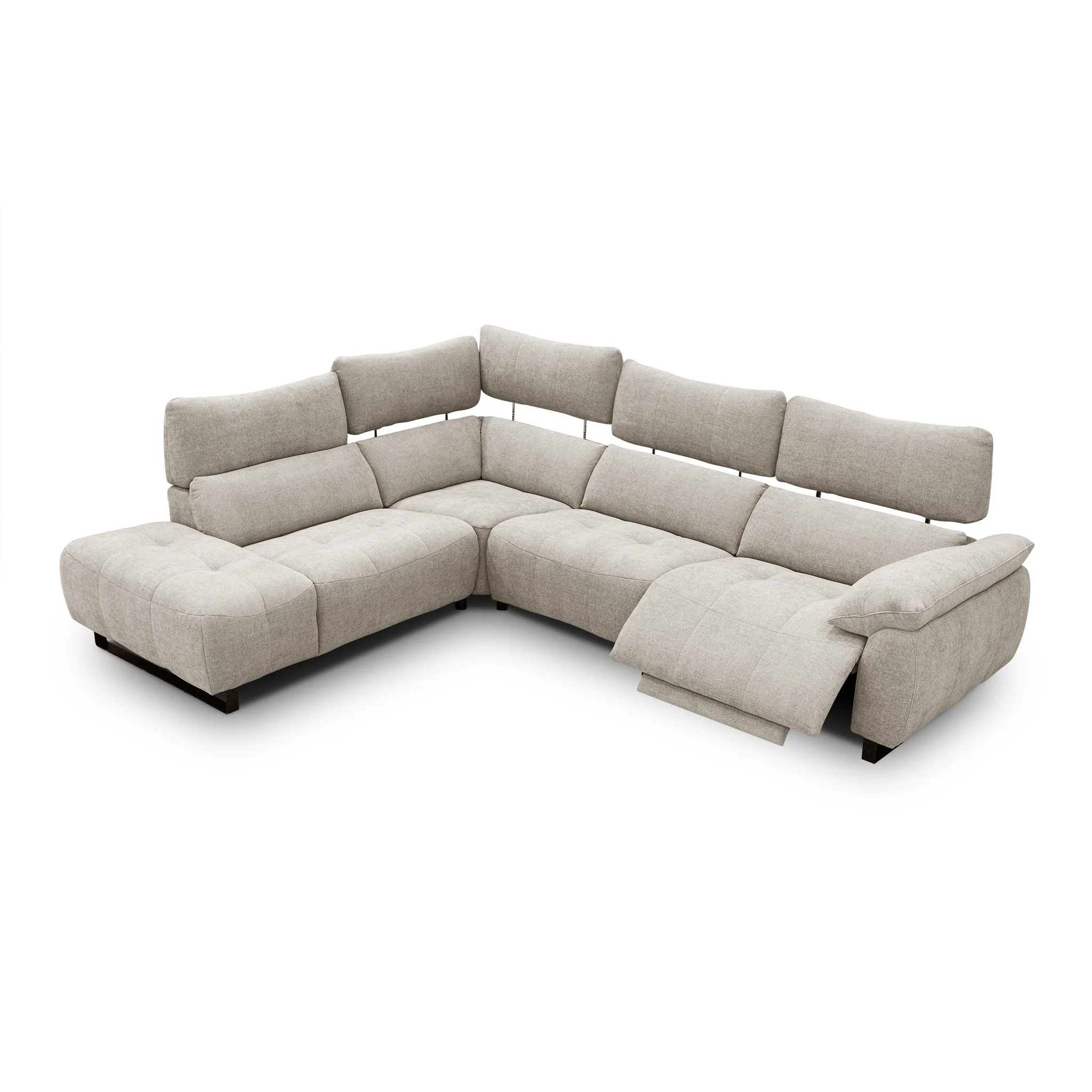 Sectionnel Gaspard en tissu sable fin - Image 13
