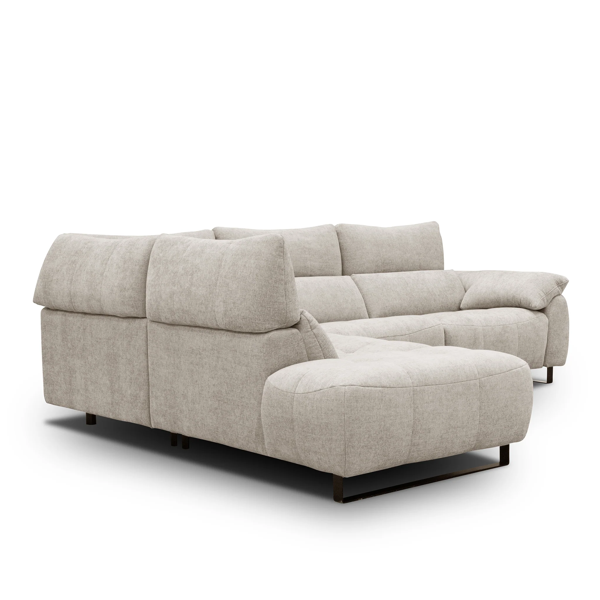 Sectionnel Gaspard en tissu sable fin - Image 16