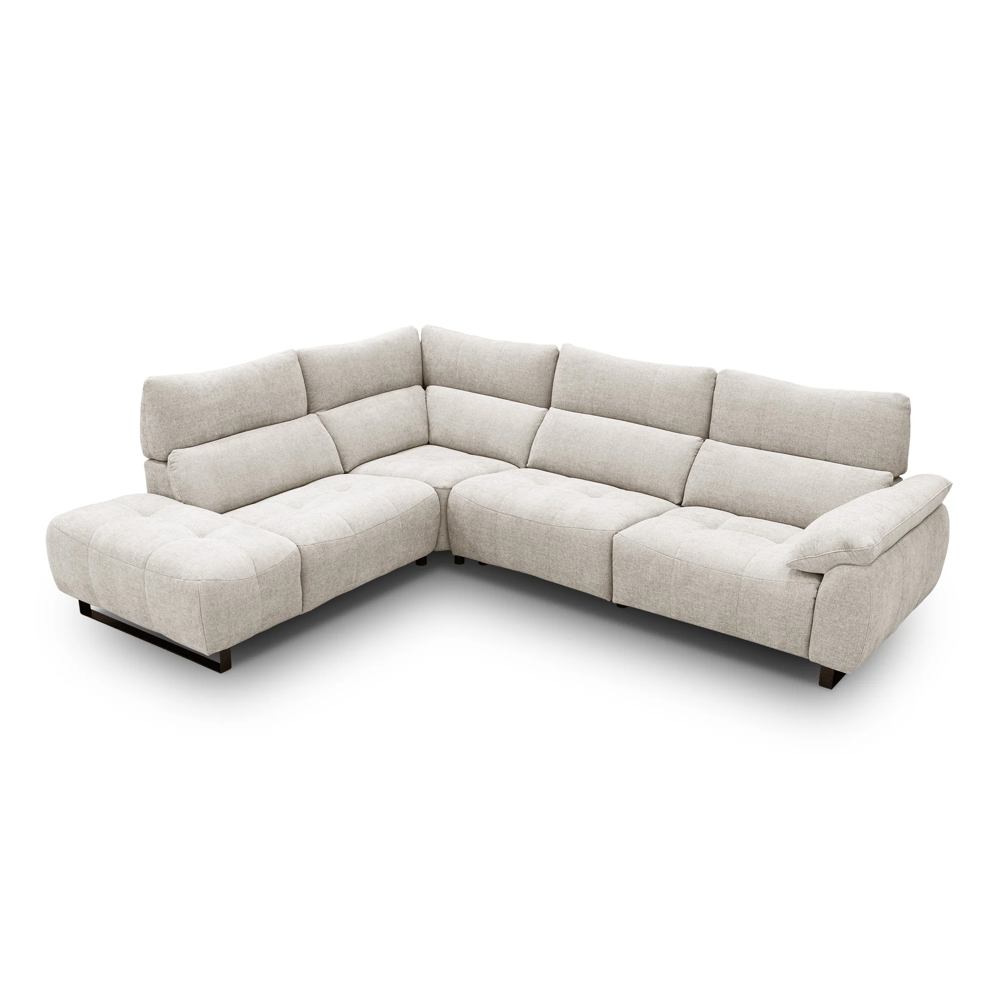 Sectionnel Gaspard en tissu sable fin - Image 18