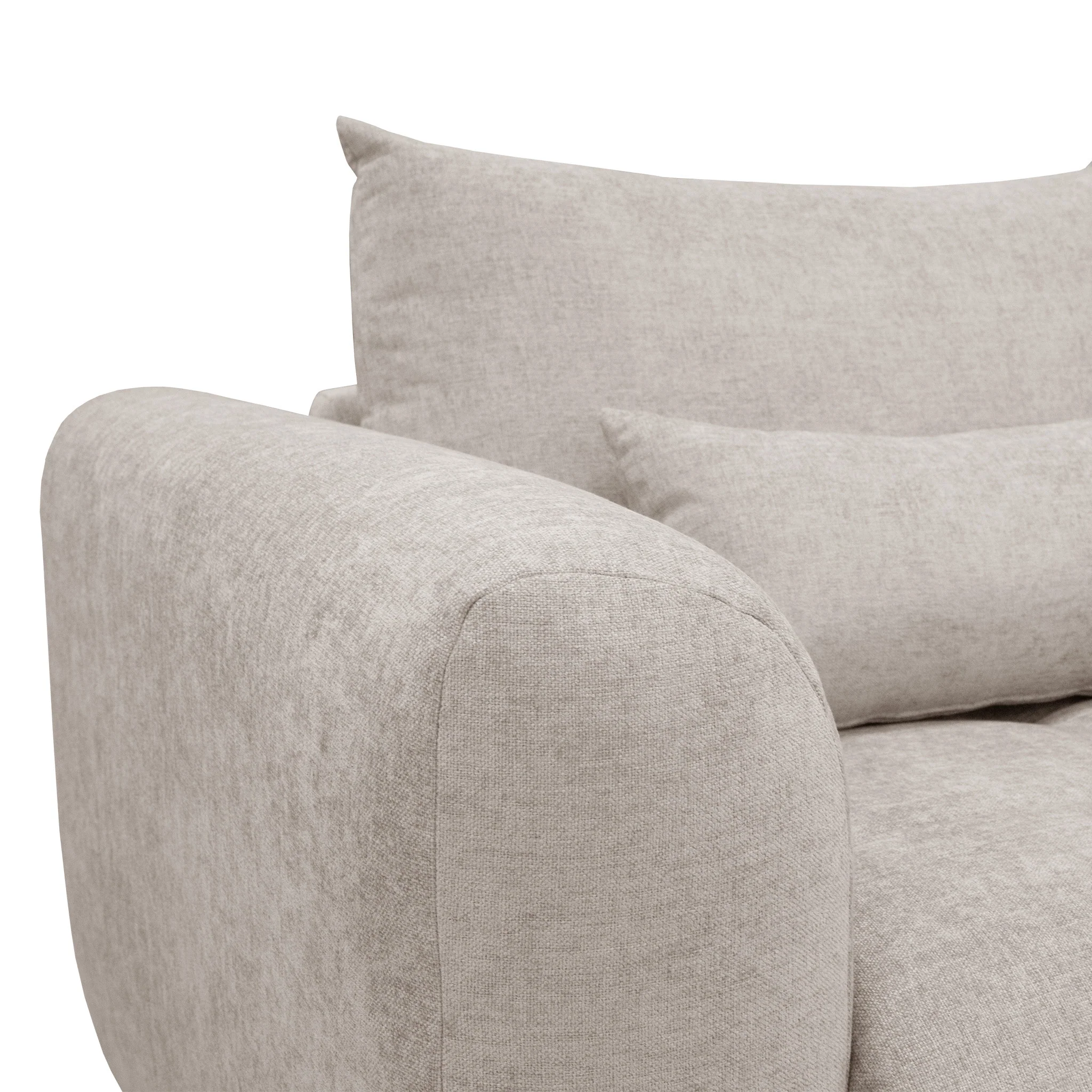 Modulaire Laurent en tissu sable fin - Image 13