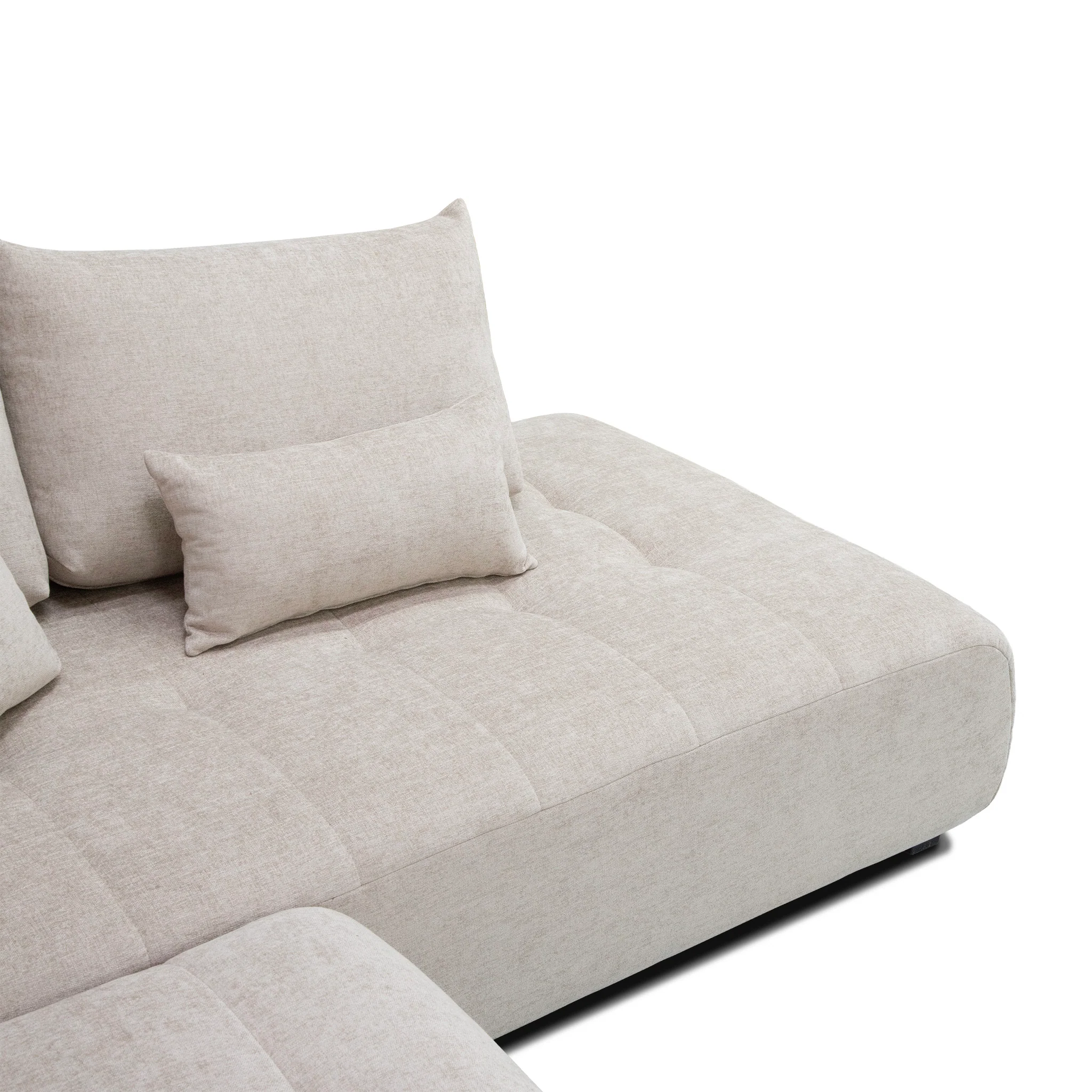 Modulaire Laurent en tissu sable fin - Image 14