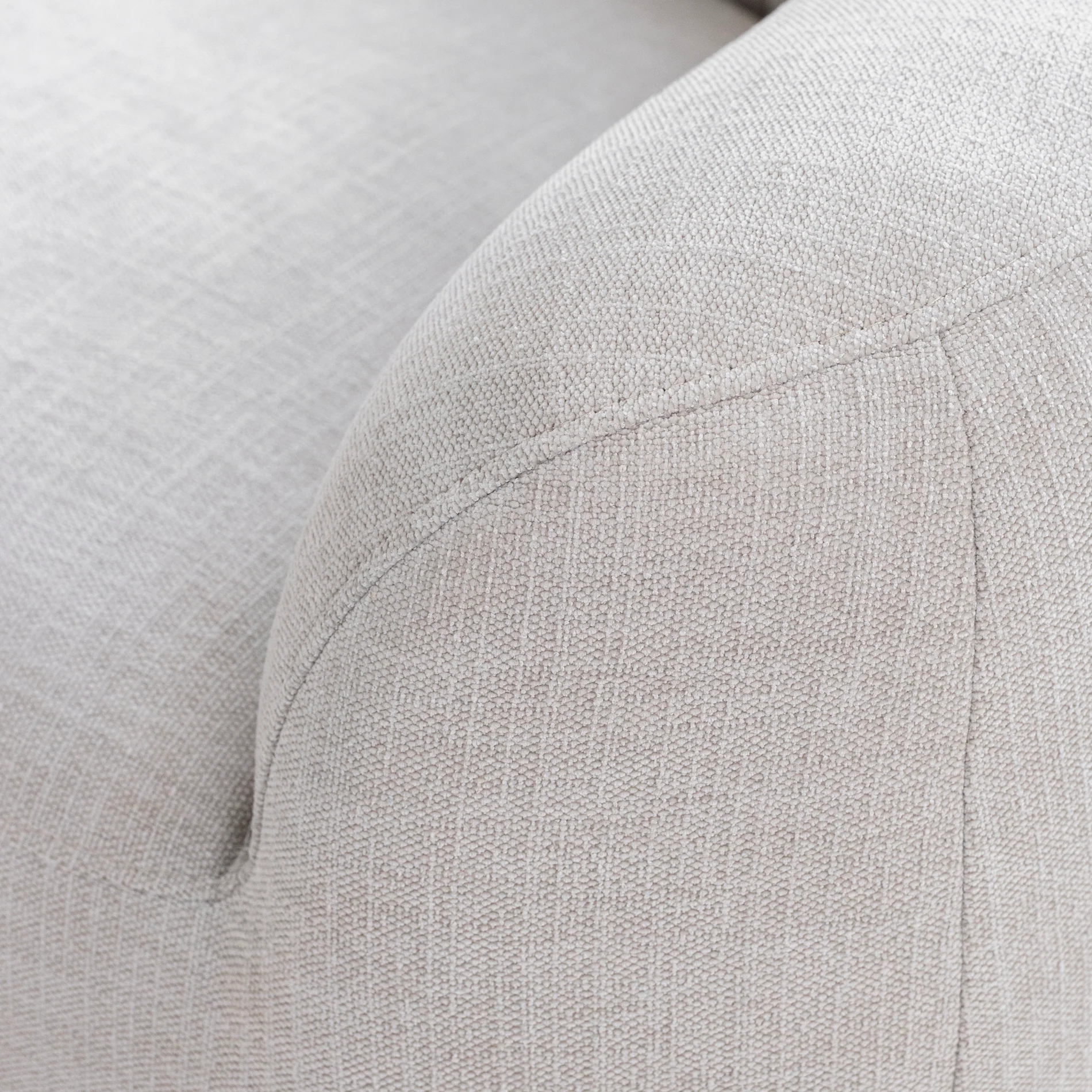 Modulaire Lowell en tissu écru - Image 3