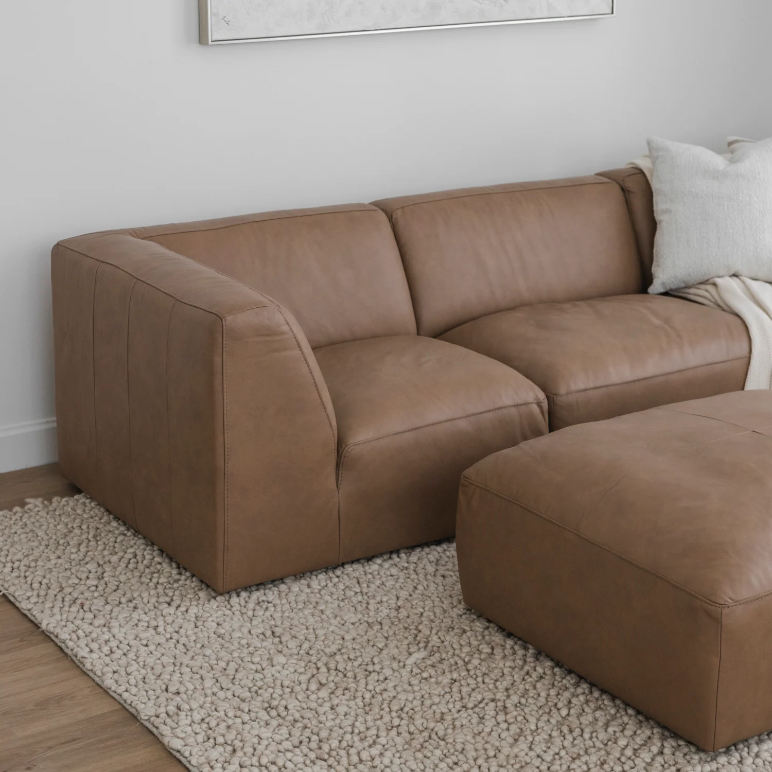 Modulaire Maverick en cuir café - Image 8