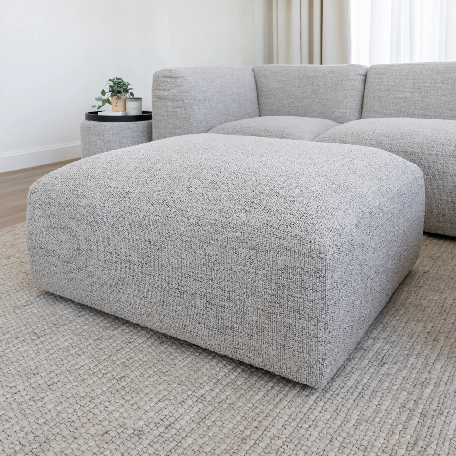 Modulaire Maverick en tissu bouclé gris - Image 11