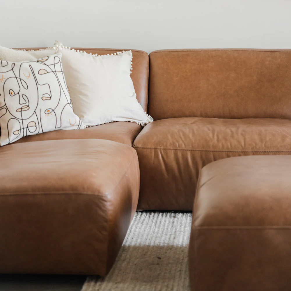 Modulaire Maverick en cuir cognac - Image 12