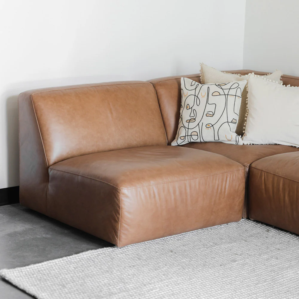 Modulaire Maverick en cuir cognac - Image 13