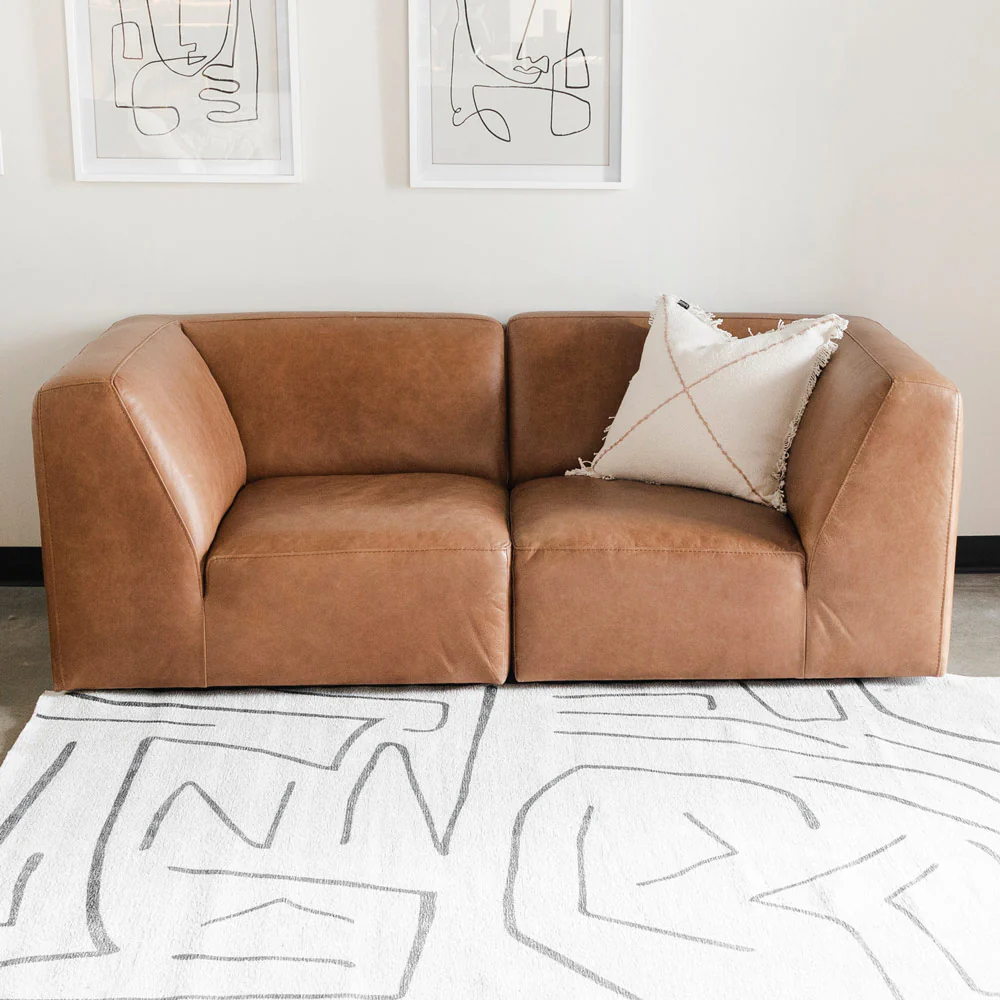 Modulaire Maverick en cuir cognac - Image 14