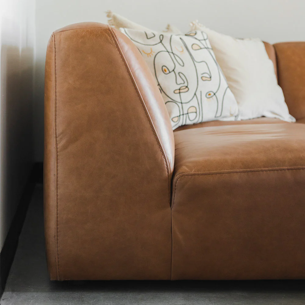 Modulaire Maverick en cuir cognac - Image 5