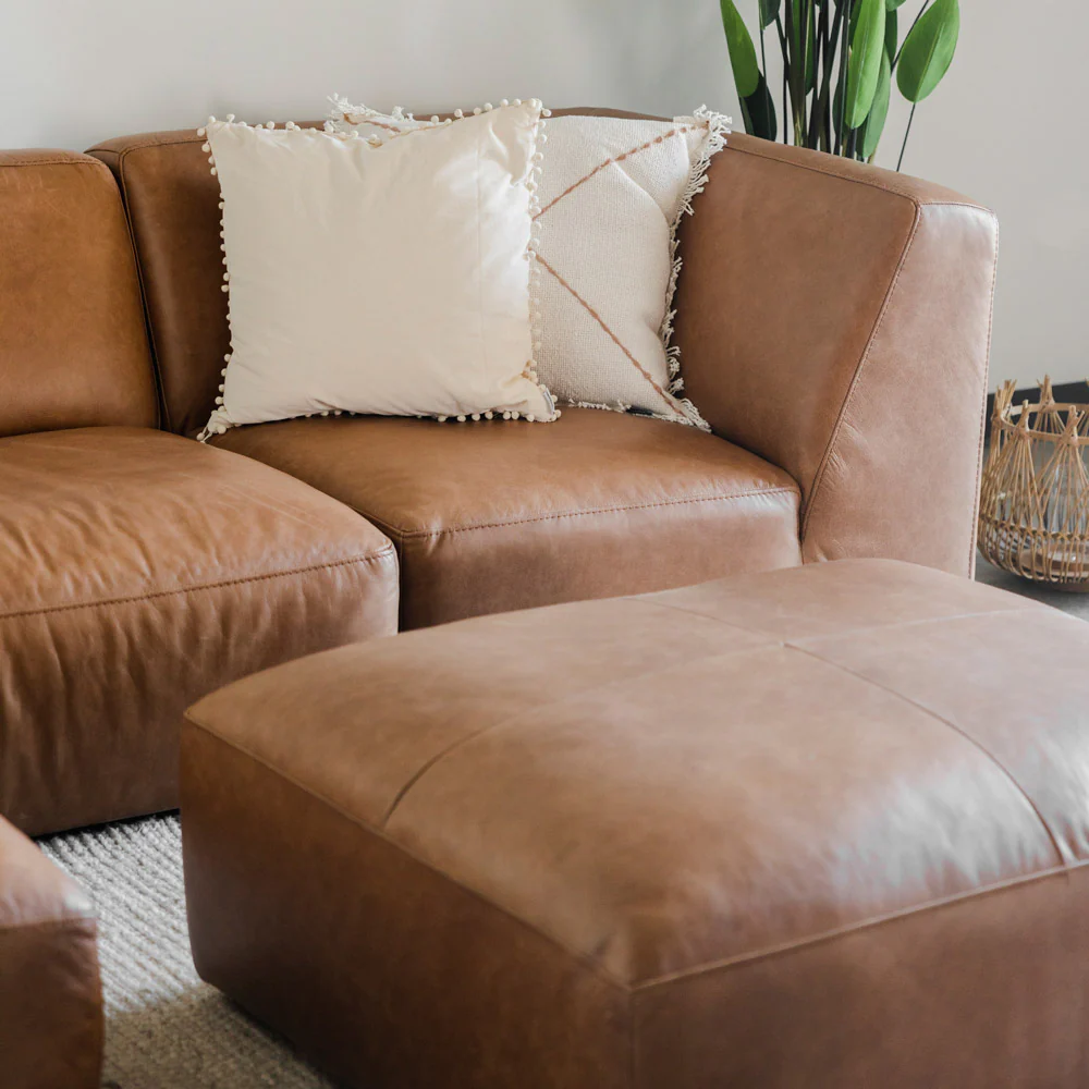 Modulaire Maverick en cuir cognac - Image 9
