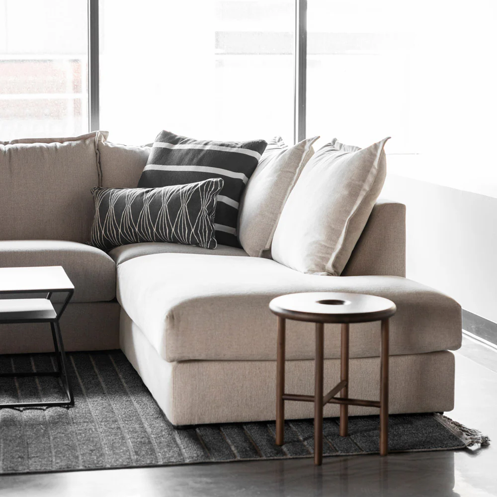 Modulaire Milan en tissu greige pâle - Image 11