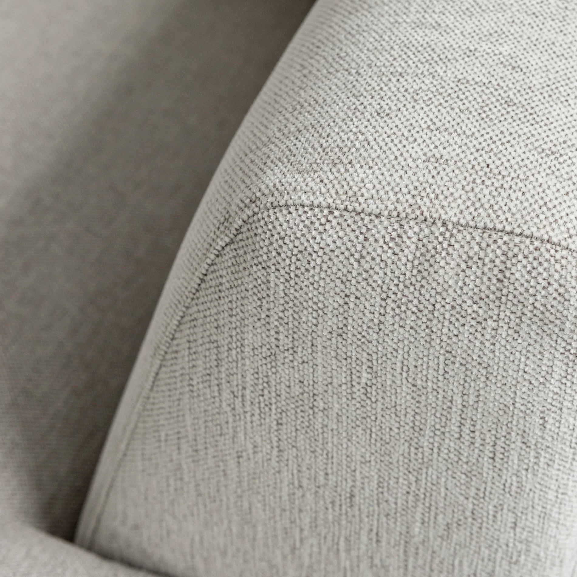 Modulaire Milan en tissu greige pâle - Image 6
