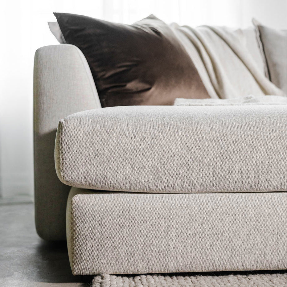 Modulaire Milan en tissu greige pâle - Image 7