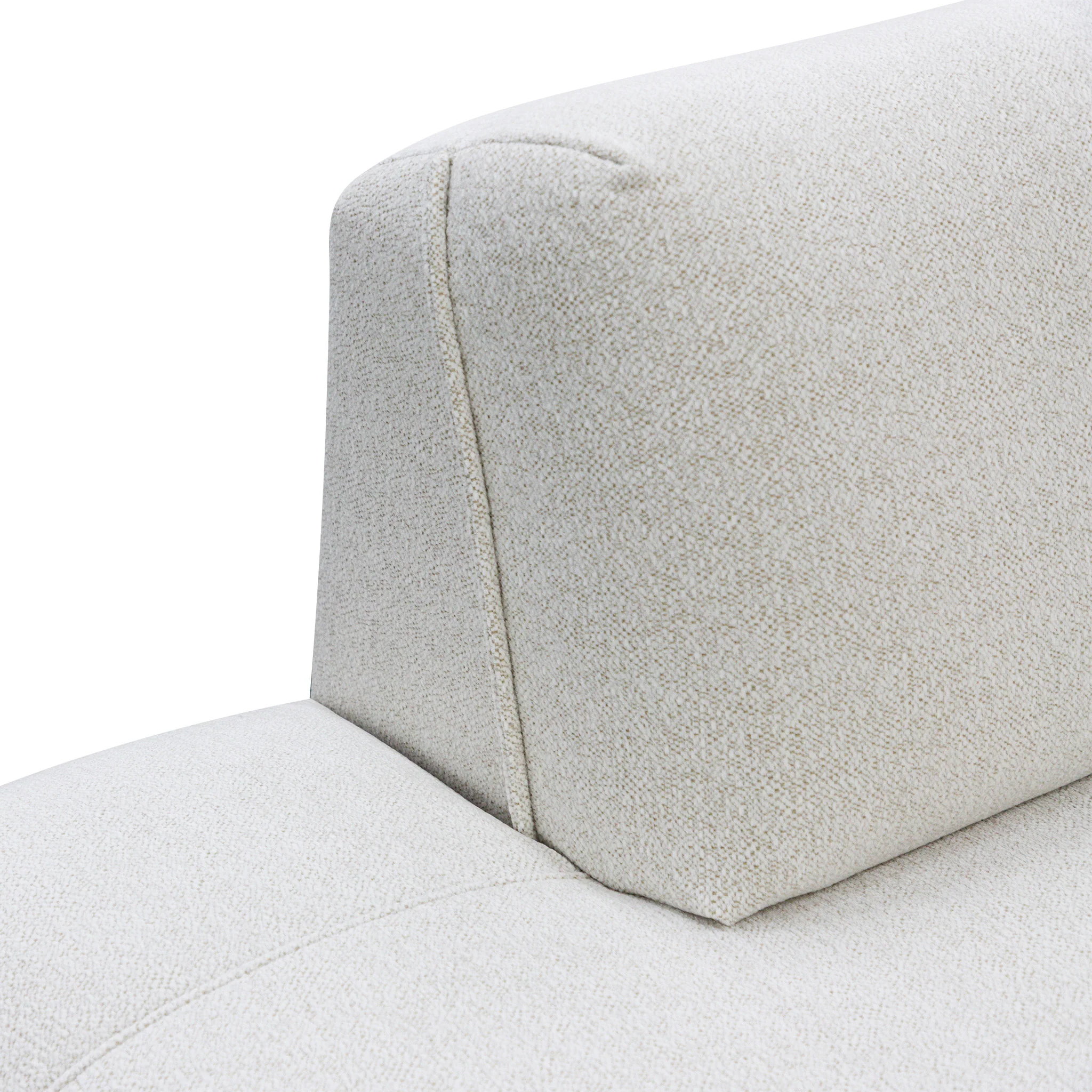 Modulaire Milo en tissu crème et bordeaux - Image 12